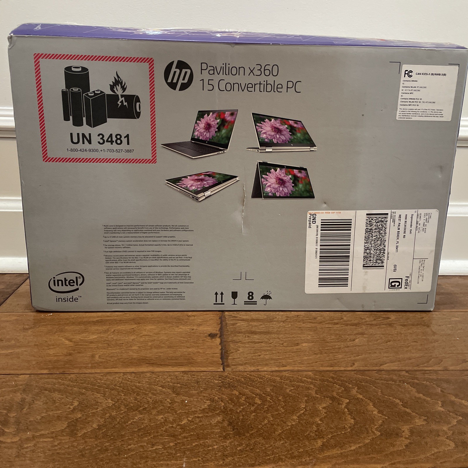 HP Pavilion x360 15 Convertible PC 15.6 Full HD IPS WiFi+Bluetooth Webcam. 1TB
