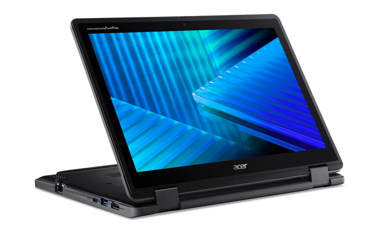 Acer TravelMate B3 Spin 12 12.2″ Touch N150 8GB 128GB eMMC Win11 Refurb