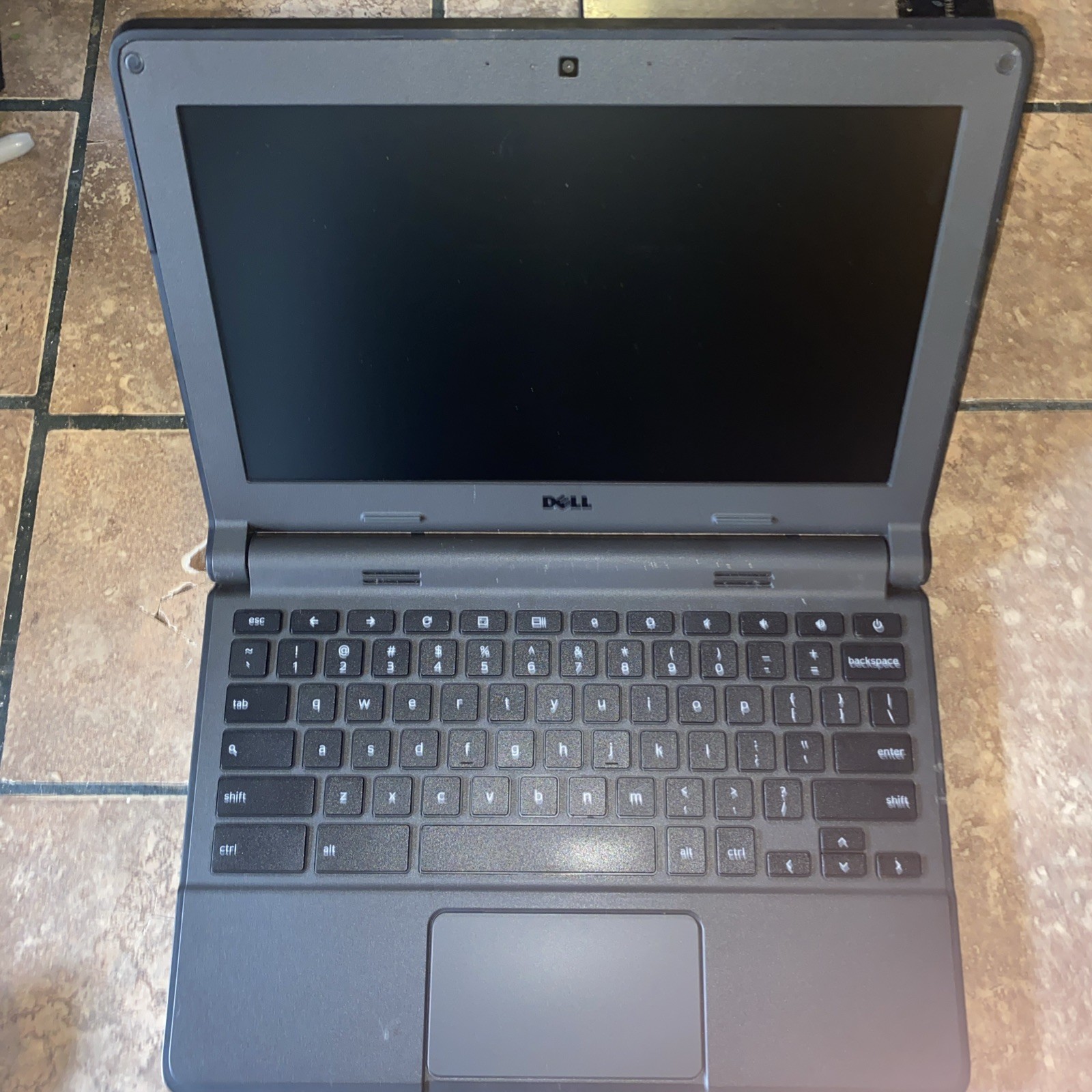 Dell Chromebook 11 CB1C13 Laptop Gray 11.6″ Display Built-in WebCam – UNTESTED