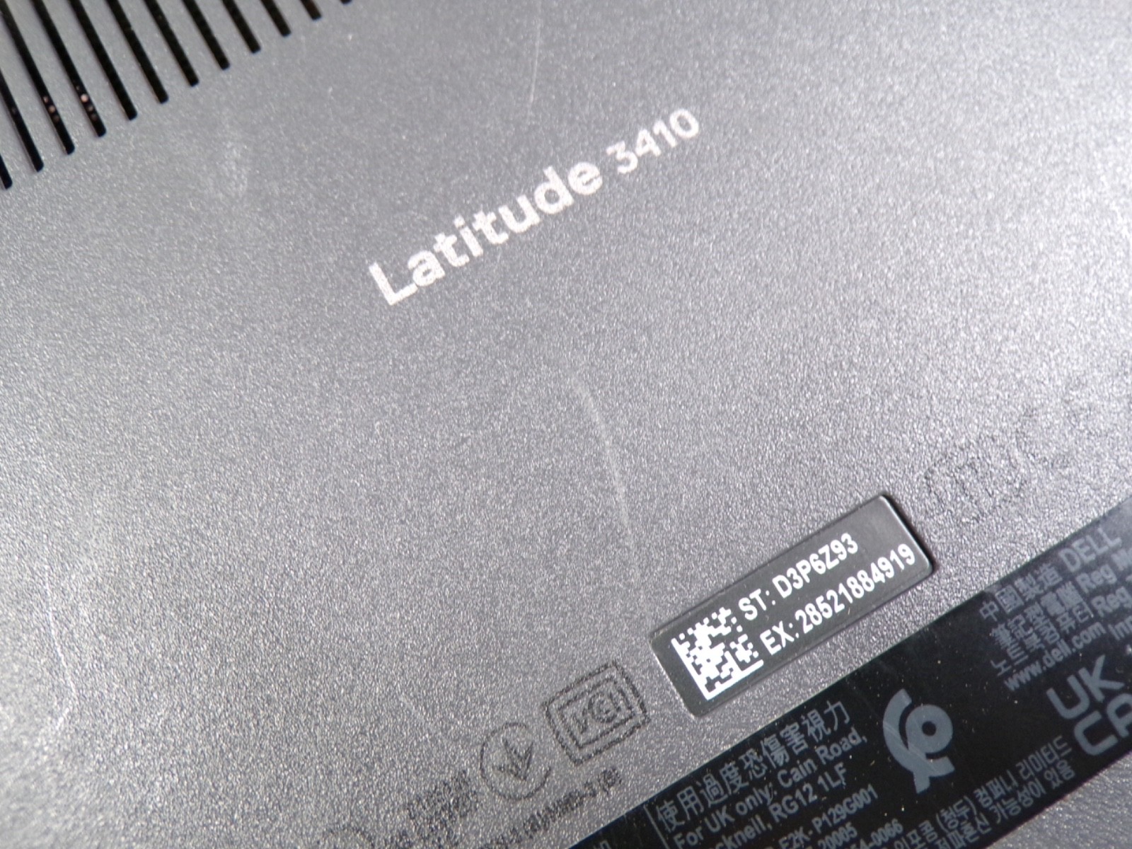 DELL LATITUDE 3410 INTEL CORE I5-10310U 4GB RAM