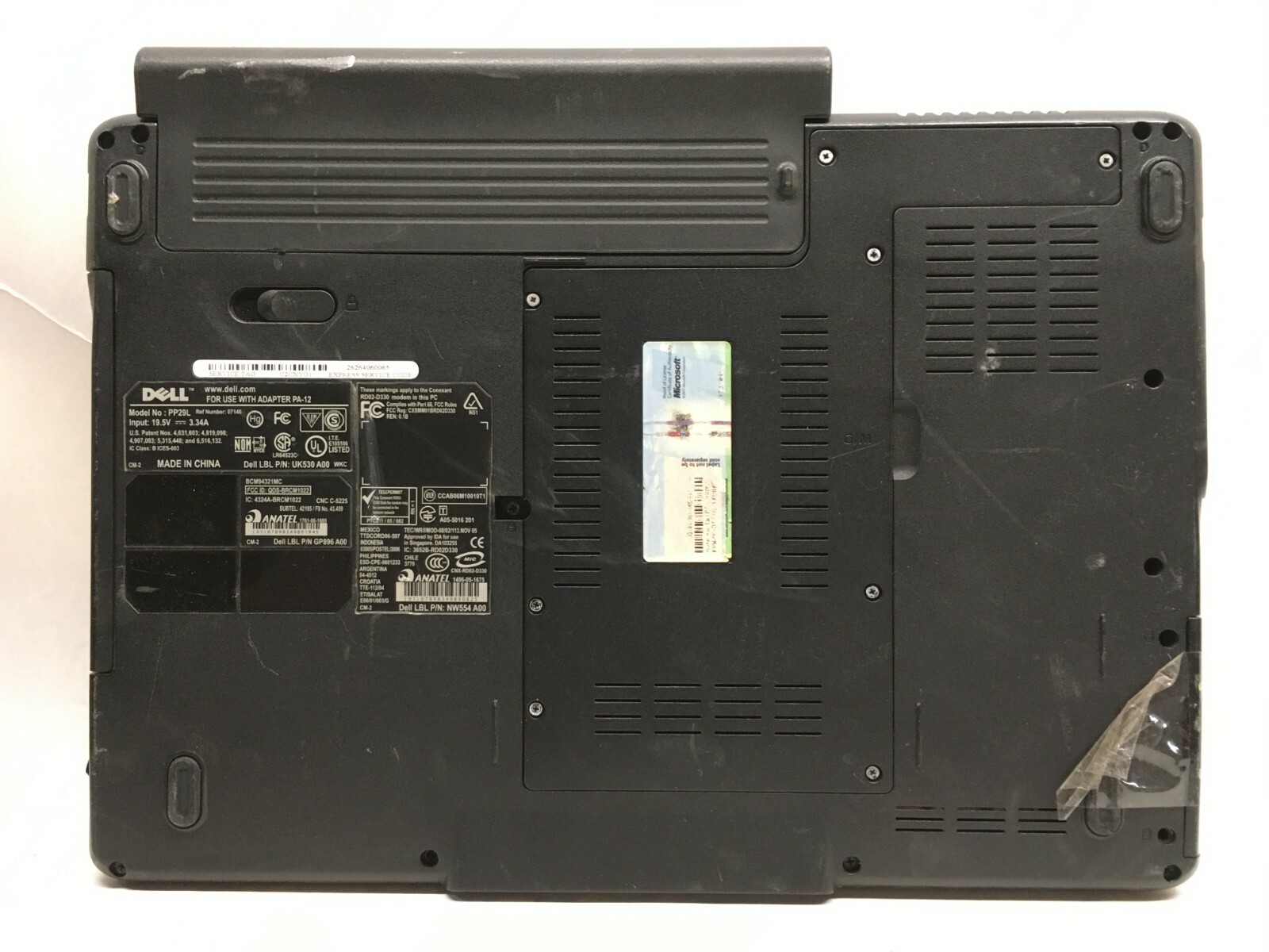 Dell Inspiron 1520 15″ Laptop Intel Core 2 Duo NO RAM – DISPLAY/BOOT ISSUE – JJ
