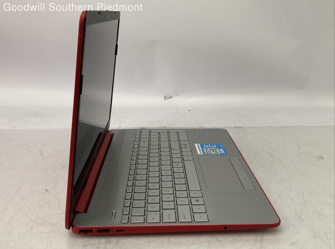 HP 15-dw1083wm Pentium 6405U 2.4GHz 4Gb RAM 128Gb SSD Red Laptop – Tested