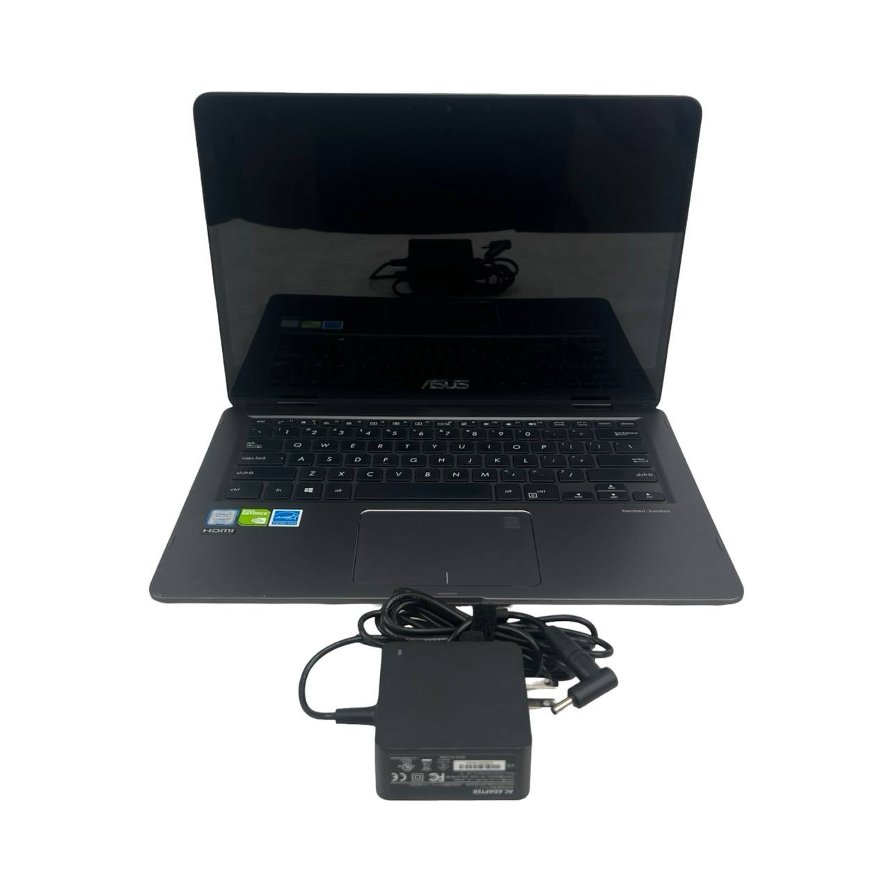 ASUS ZenBook Flip 14 i7-8565u 16GB 500GB SSD + MX150 GPU w/ Charger Win11 Pro