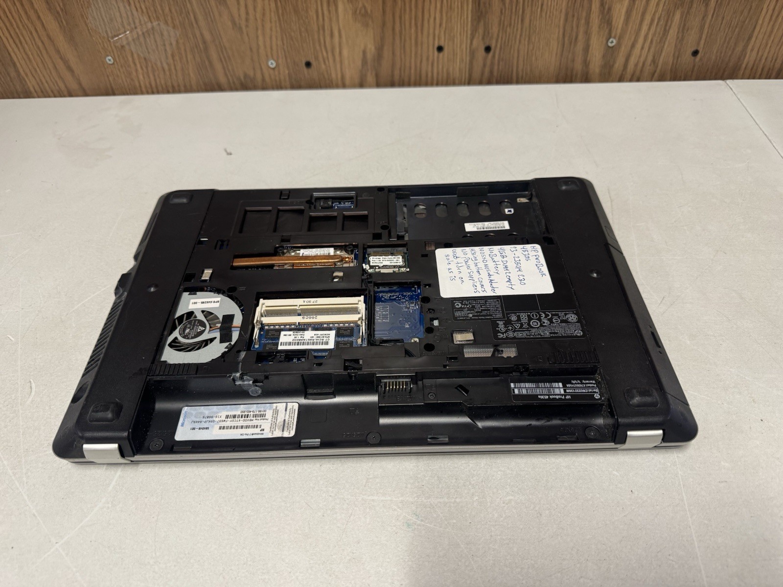 HP ProBook 4530s i3-2350M 4GB NO SSD No Battery AS-IS For Parts