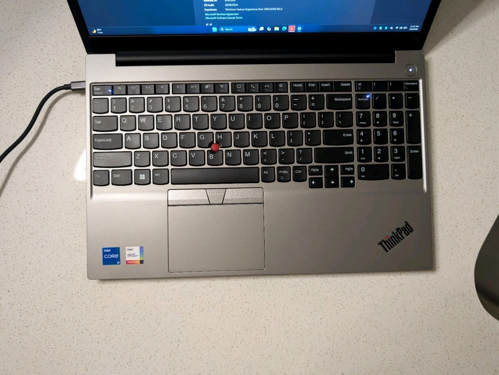 Lenovo ThinkPad E15 Gen 4 Intel i7-1255U 16GB RAM 512GB SSD – EXCELLENT