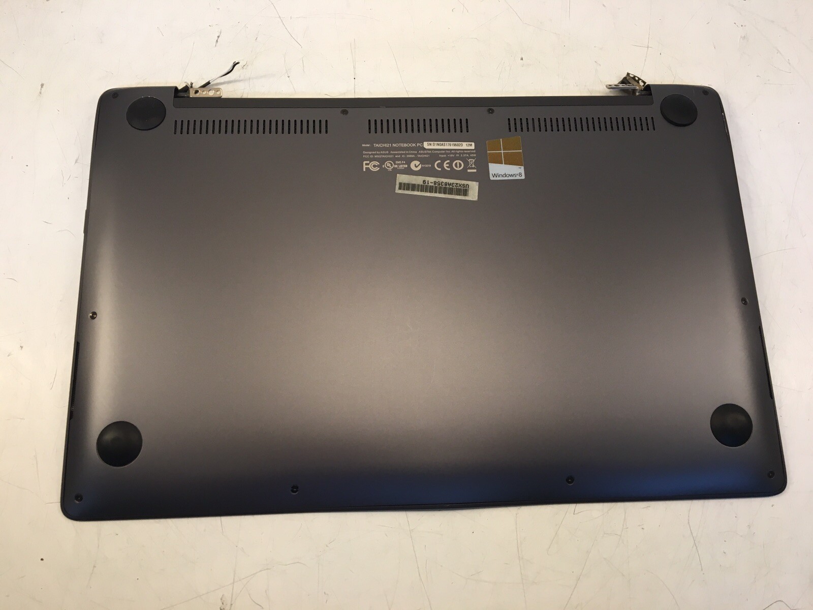 Asus Taichi 21 Touch i7-3517u 1.9GHz | 4GB RAM|Intel HD 4000 Keyboard – Untested