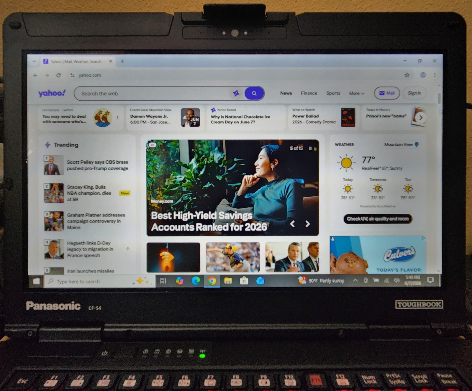 Panasonic Toughbook CF-54 MK3 FHD Touchscreen i5-7300U 8GB 256GB SSD WIN 10 PRO