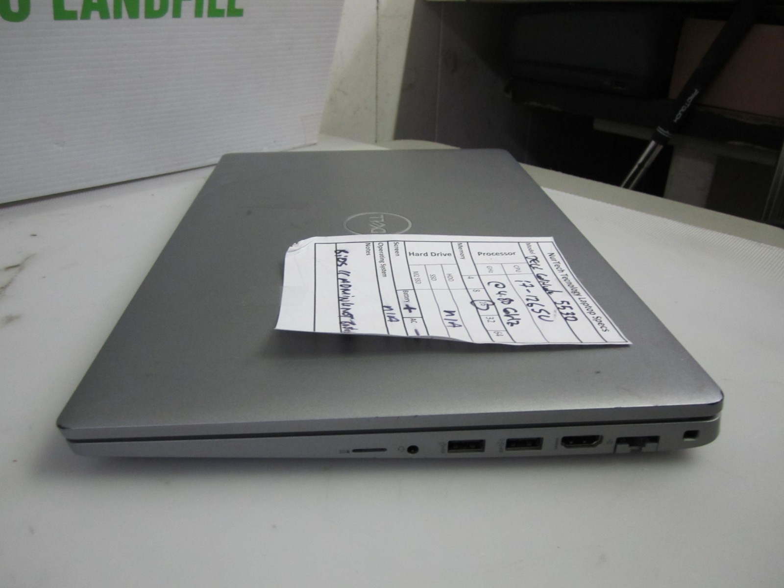 Dell Latitude 5530 I7-1265U 4.80GHz 16GB Laptop NO OS/AC/HDD BIOS
