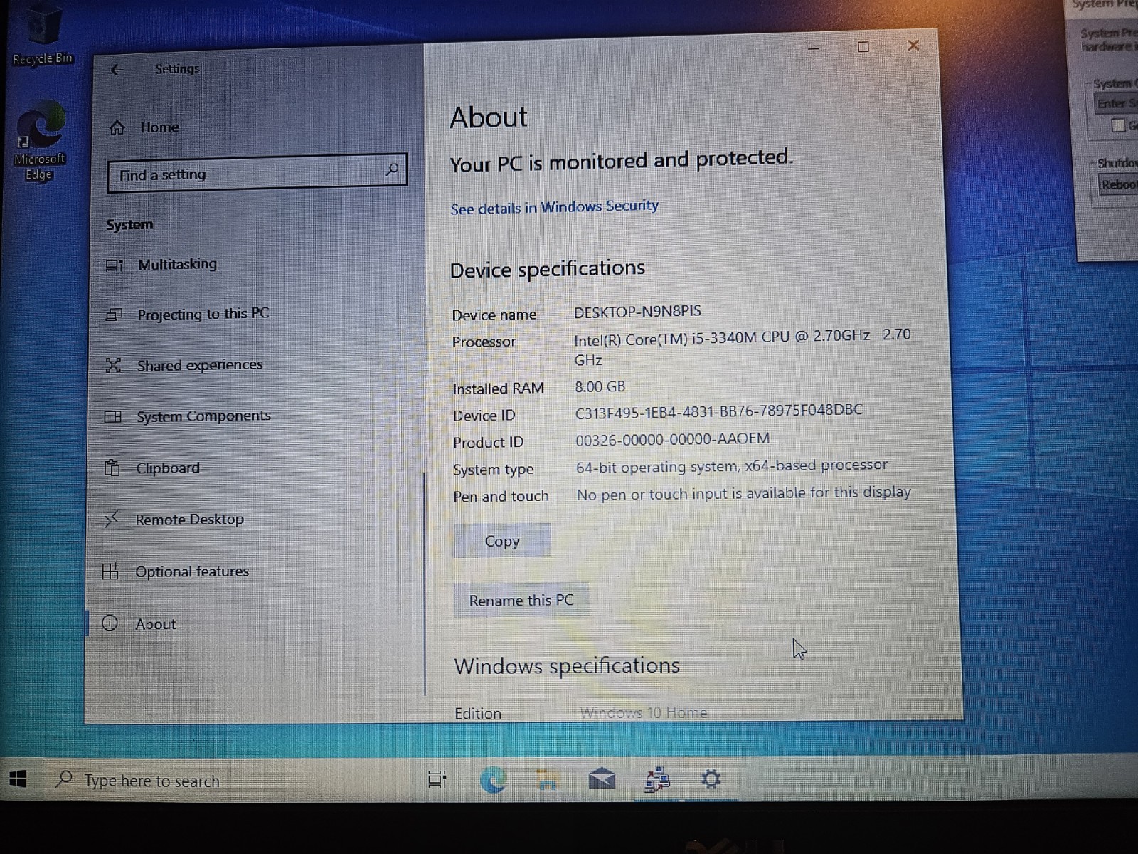 Dell Latitude E6430 Laptop i5-3340M 2.70GHZ 8GB 128GB SSD WIN10 Ext. Batt. +Adap