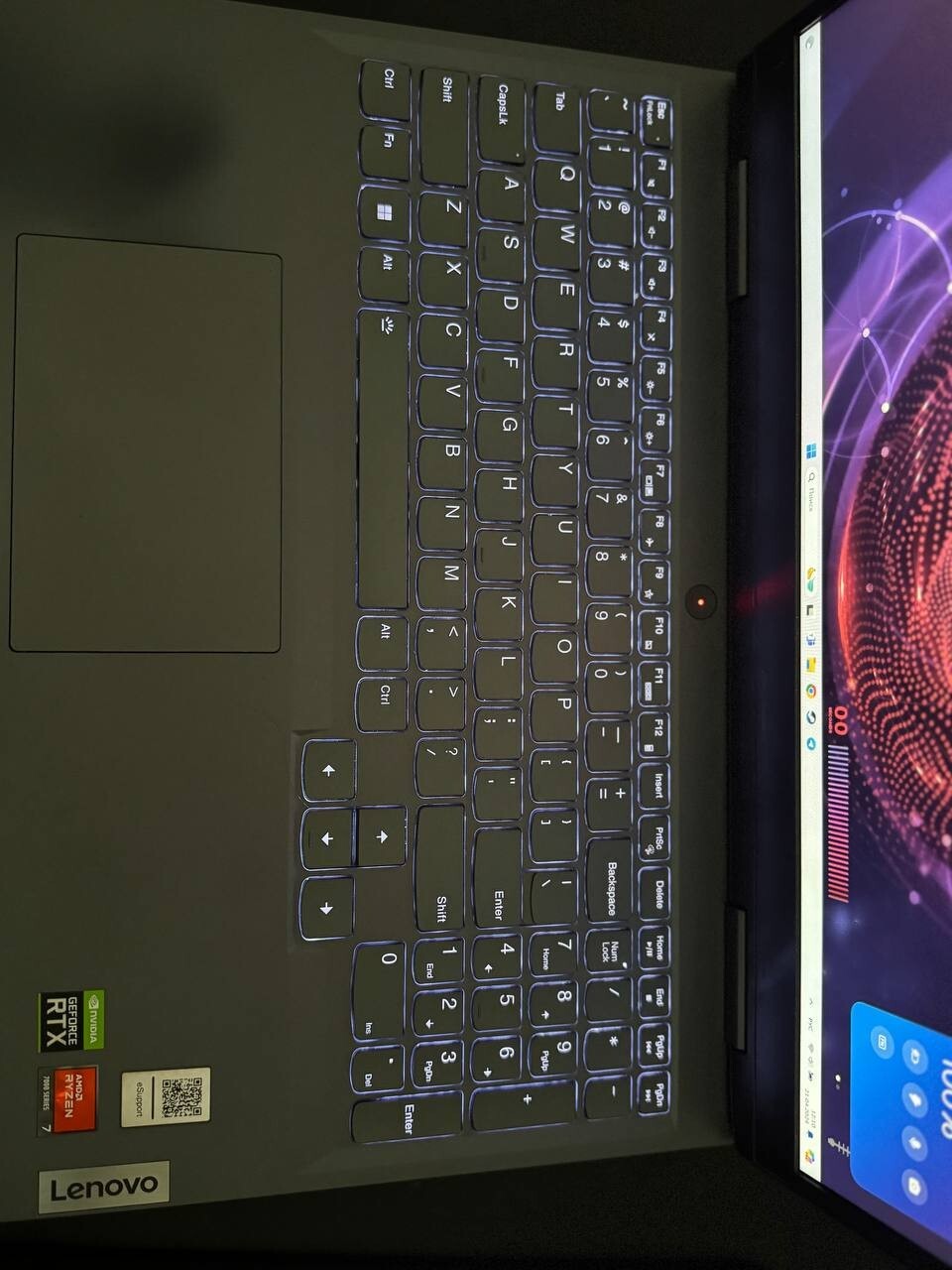 Lenovo LOQ 82XT gaming laptop 15.6″ FHD Ryzen 7 7840,RTX4050, 1 Tb ssd, 32Gb RAM