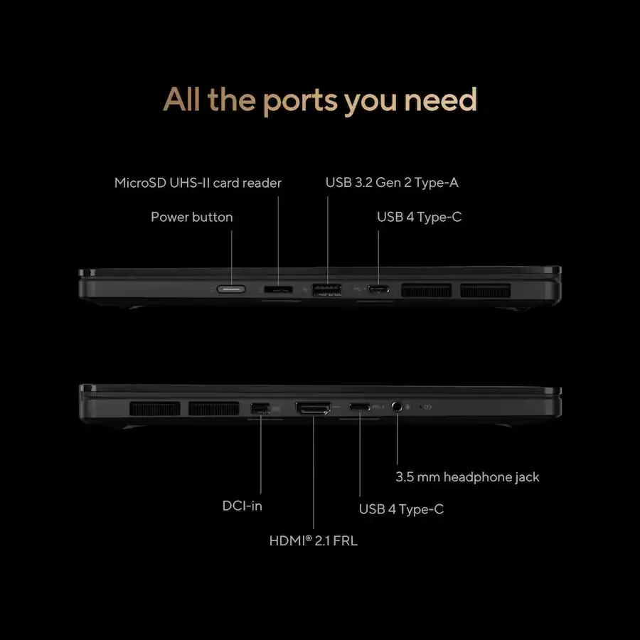 ASUS ProArt PX13 13″ 3K OLED Copilot+ 2-in-1 Laptop Ryzen AI 9 32GB 1TB RTX 4050