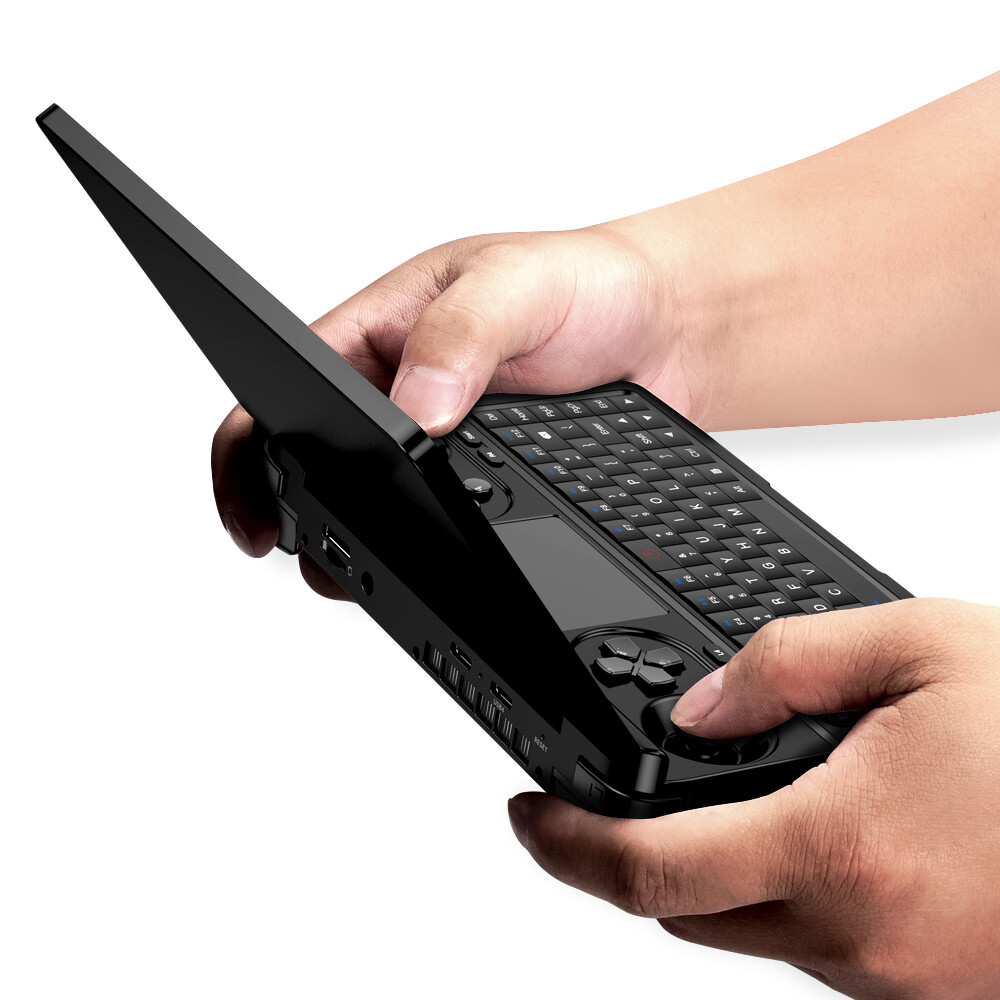 GPD WIN Mini 2025 7in Handheld Gaming PC With Carry Case and Grip AMD AI 9/8840U
