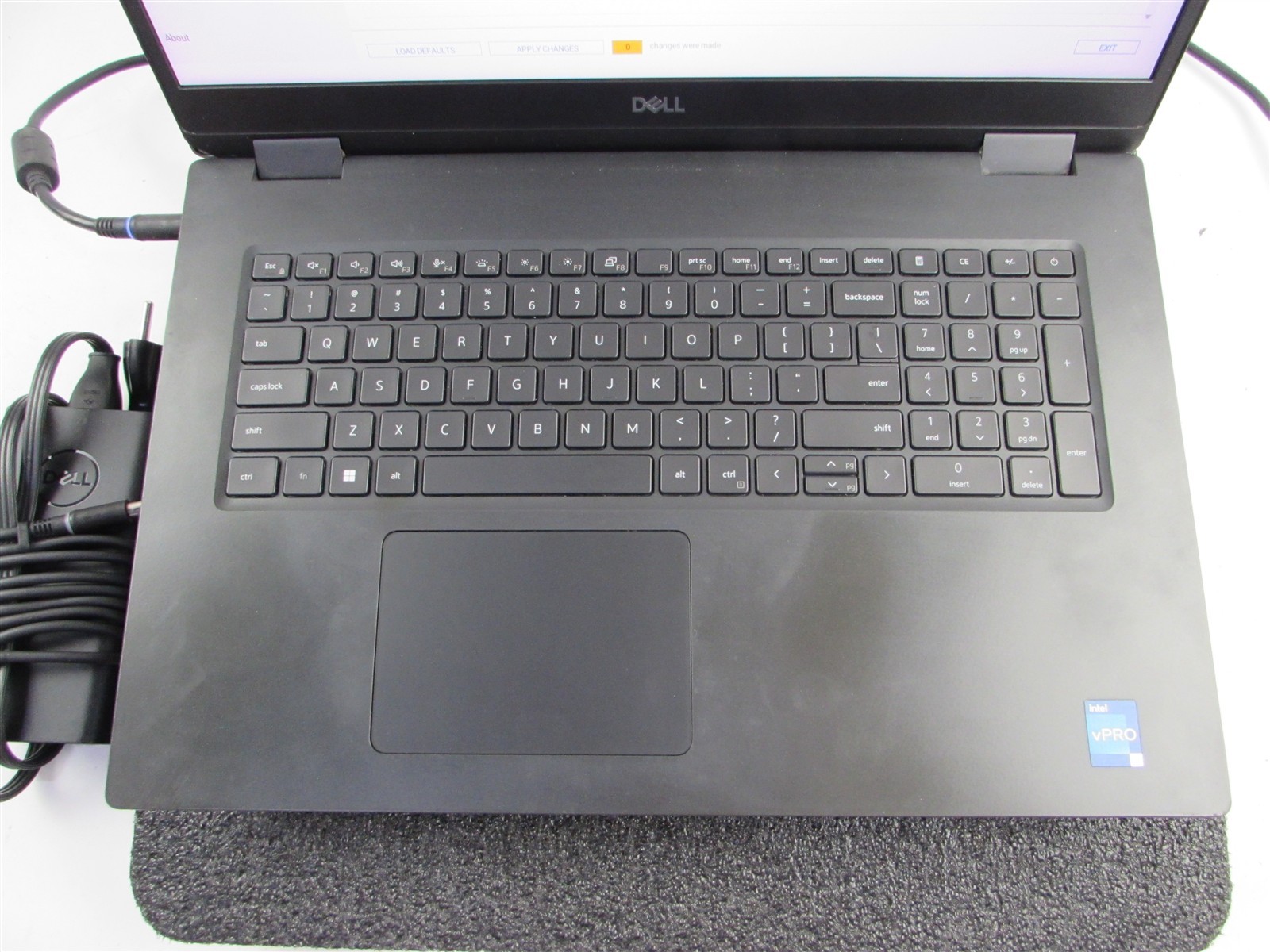 DELL PRECISION 7770 FHD I7-12850HX 512GB 32GB RAM RTX A3000 WIN 11 PRO NO BATT