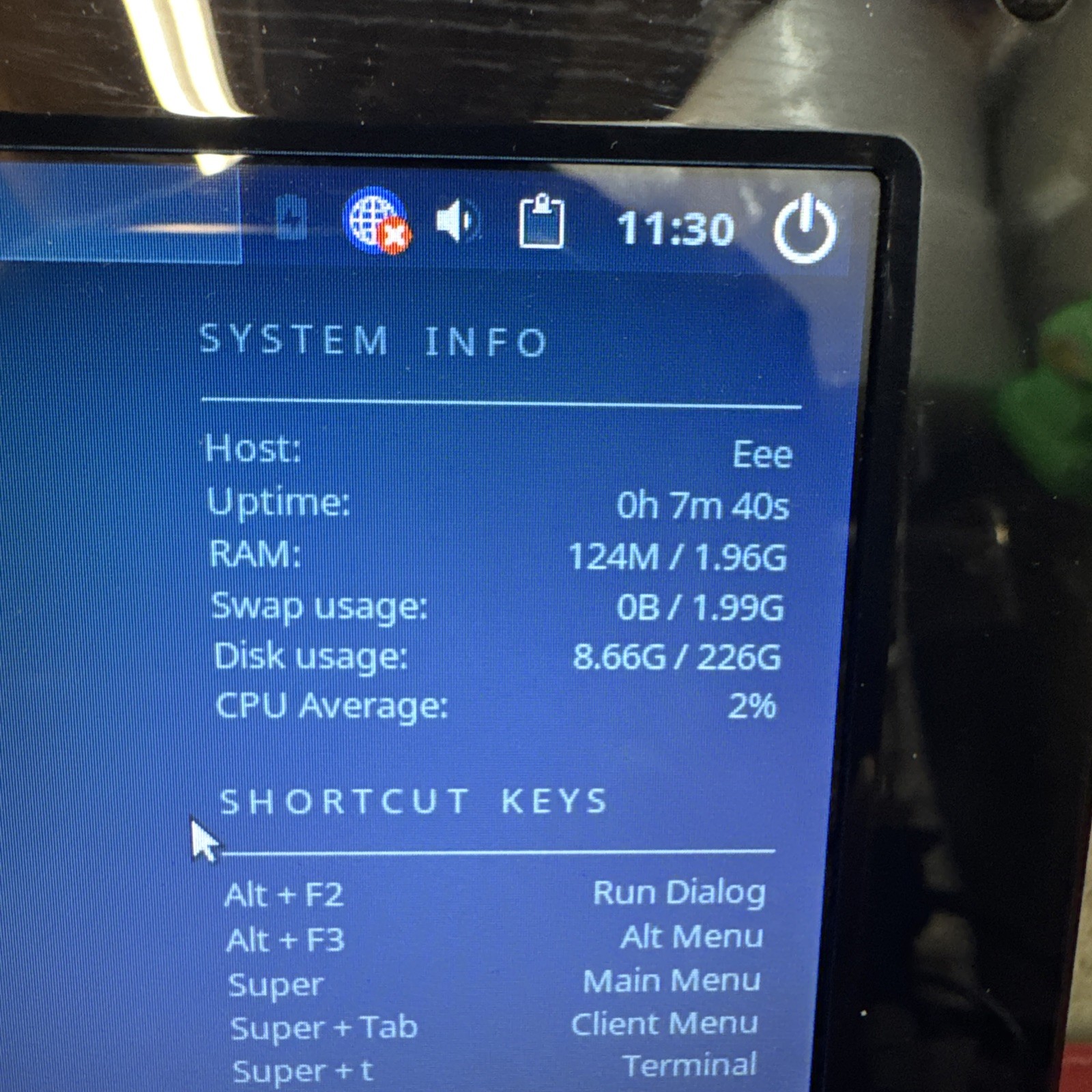 ASUS Eee PC 1005HA 10.1” Netbook Intel Atom N280 1GB RAM 250GB HDD