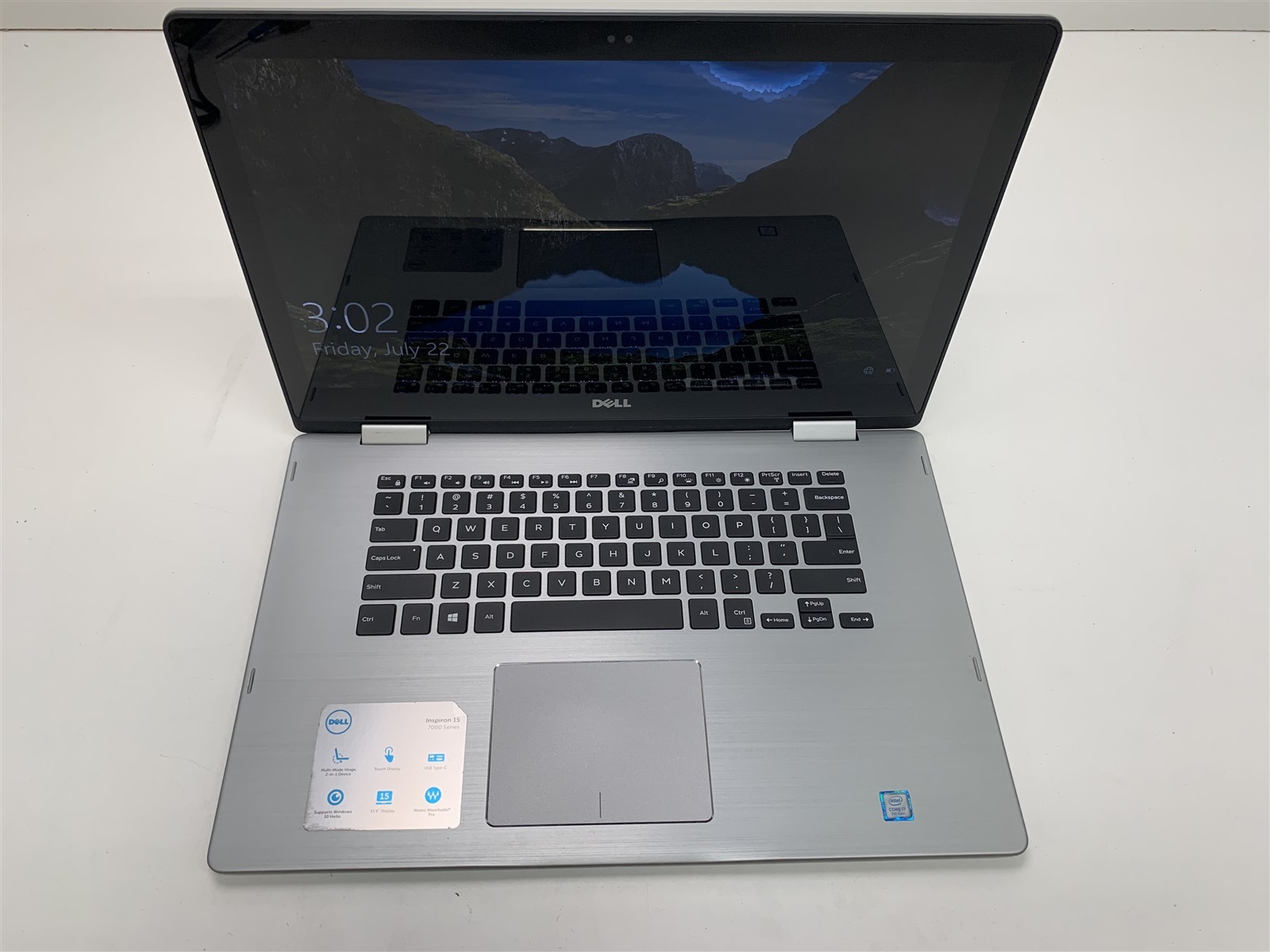 Dell Inspiron 7579 Core i7-7500U 2.70GHz 16GB RAM 500GB SSD 15.6″ – Touchscreen