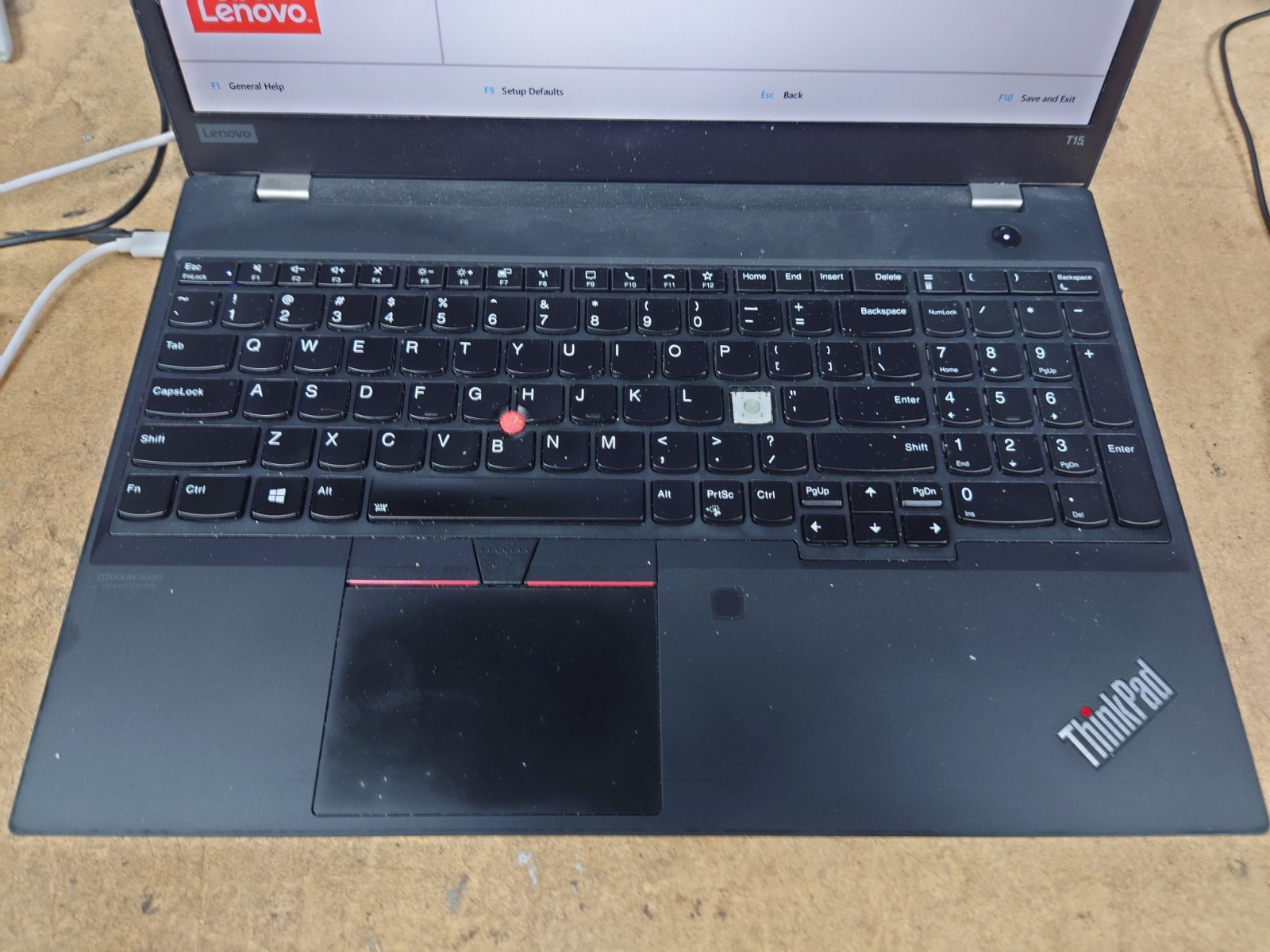Lenovo ThinkPad T15 Gen 1 15.6″ FHD Touch i7-10610U 16GB RAM No OS/SSD