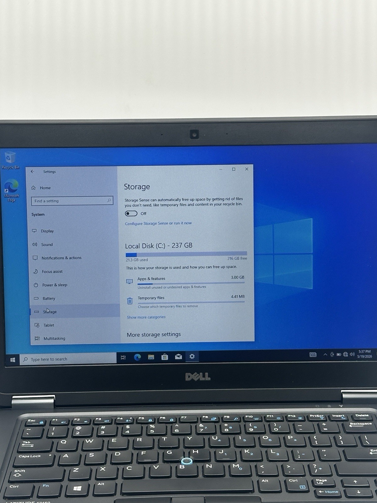 Dell Latitude E7450 14″ – Core i5, 8GB RAM, 256GB SSD,
