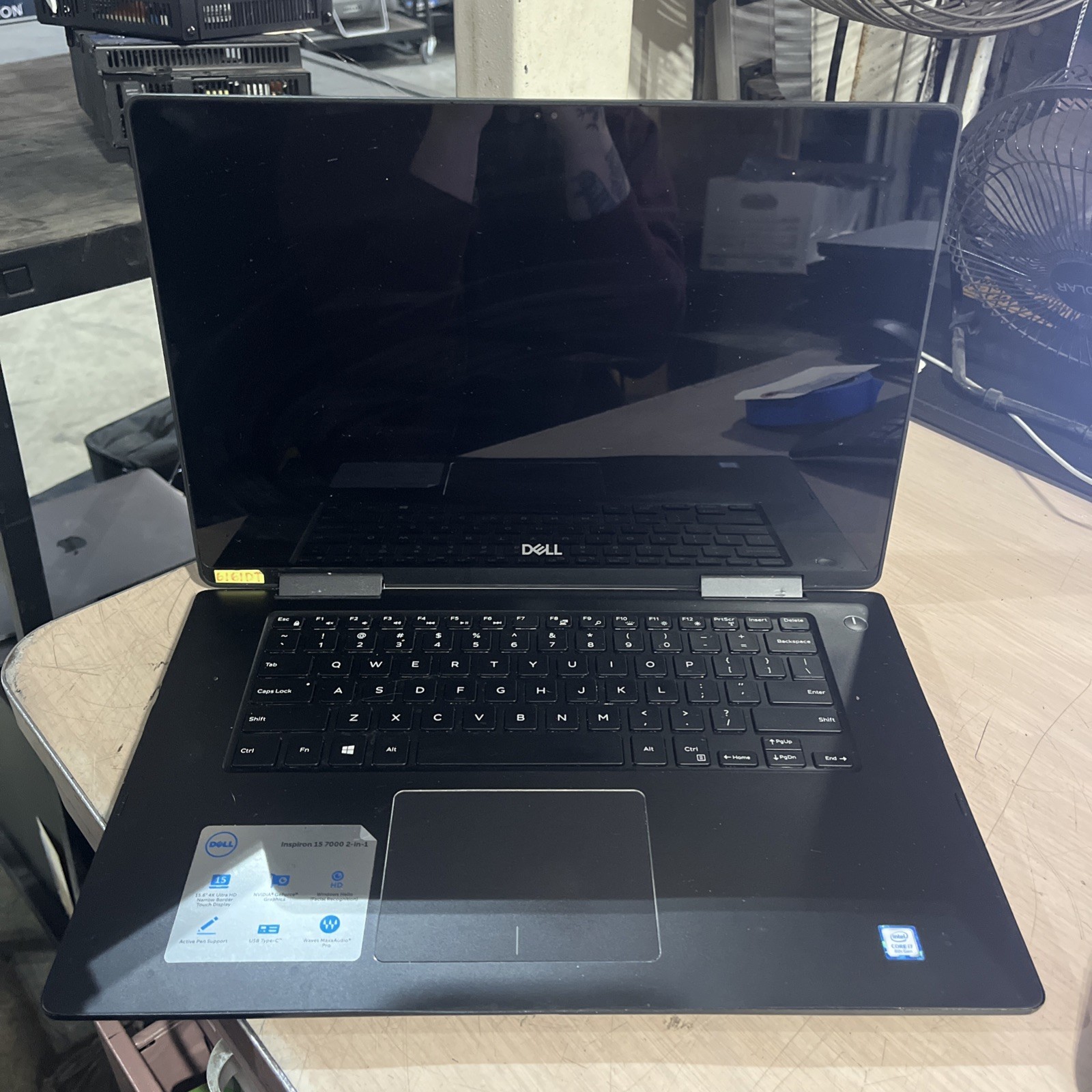 DELL INSPIRON 7573 INTEL CORE I7-8550U 1.80GHZ 16GB RAM NO HD
