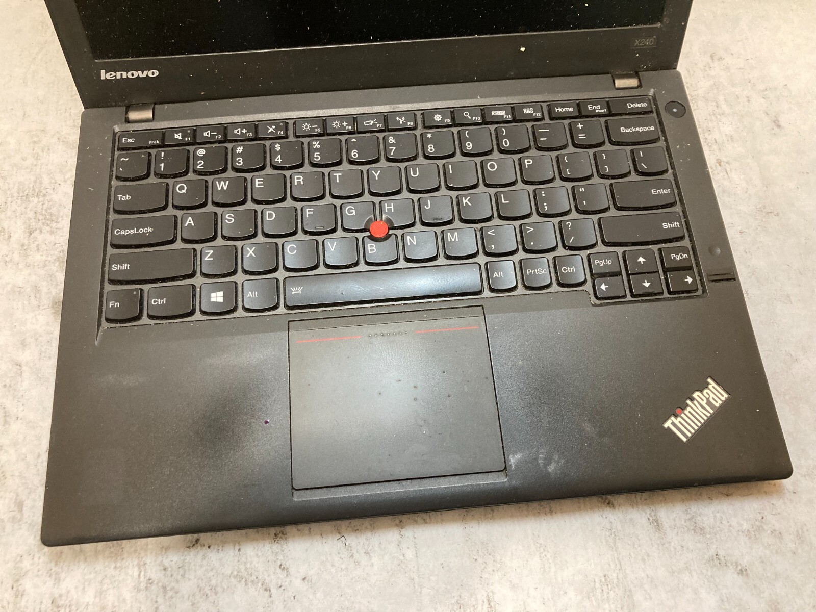 Lenovo ThinkPad X240 Laptop 12″ Intel Core i5 4th Gen DAMAGED SCREEN -PP