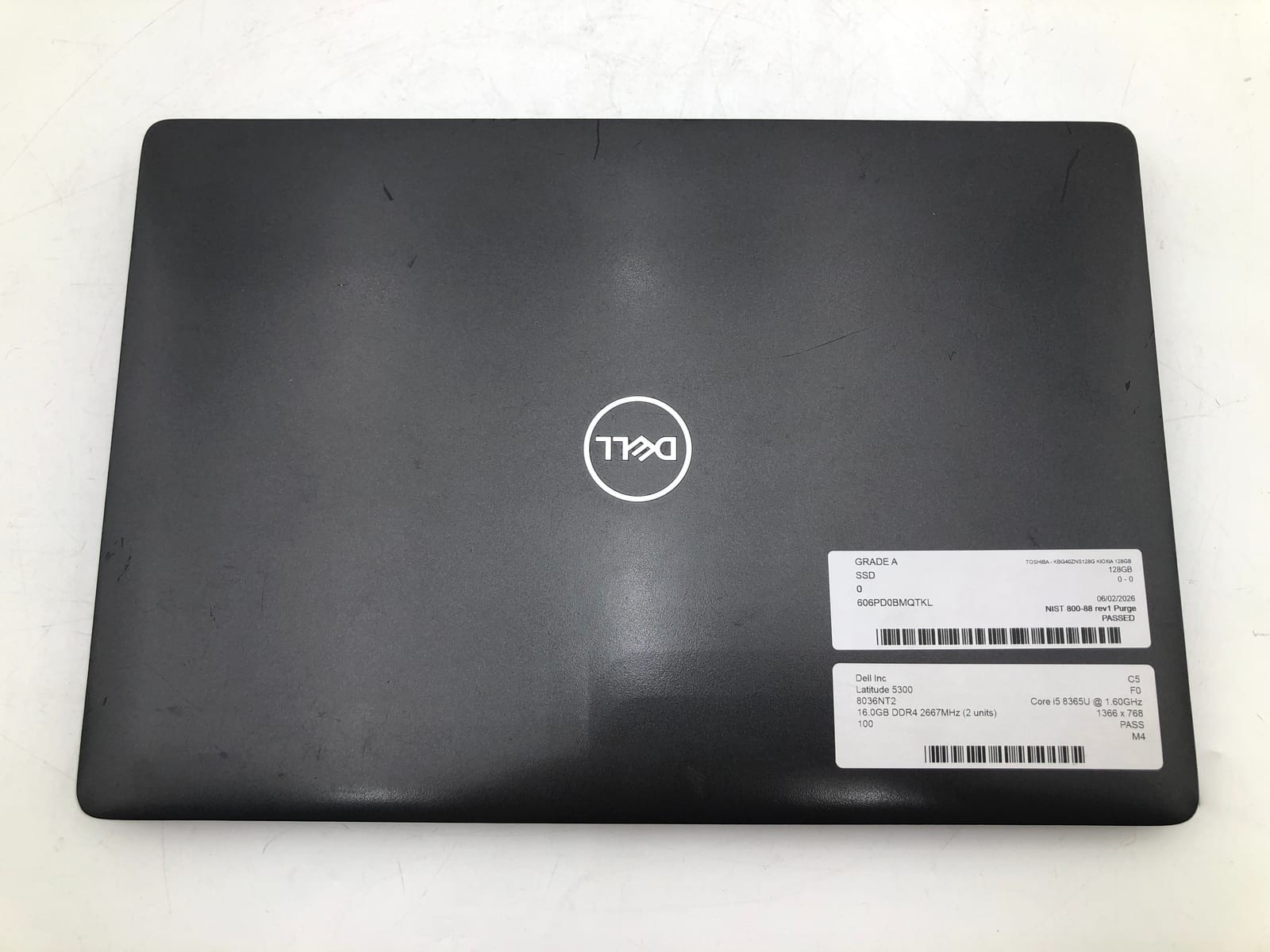 Dell | Latitude 5300 | i5-8365U | 16GB | 128GB NVMe | Win 11 Pro | 100% Battery