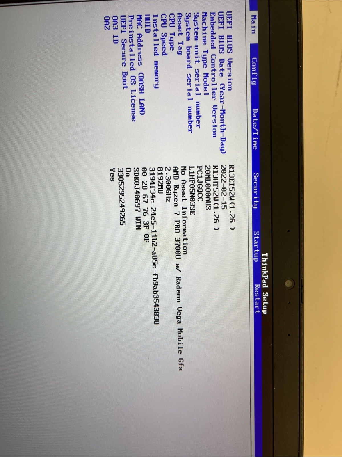 Lenovo ThinkPad X395 | Ryzen 7 PRO 3700U | 8GB RAM | 512GB SSD | FHD Touch | 4G