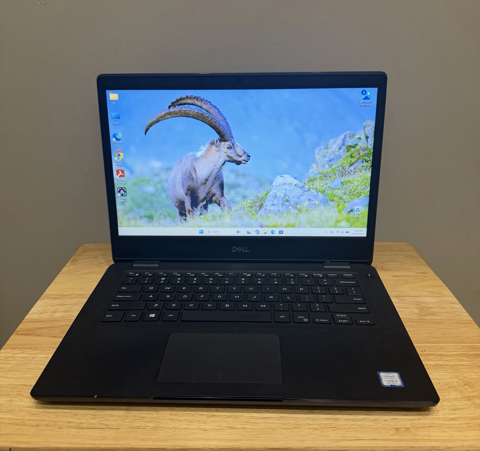 Dell Latitude 3400 | 8th Gen | Core i3 | 8GB RAM | 128GB SSD | CPU @2.90GHz |
