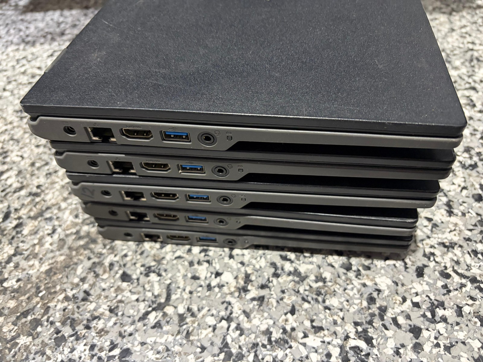 LOT of 5. Acer TravelMate B118-M , N4000 4GB Ram 64GB SSD NO Windows installed.