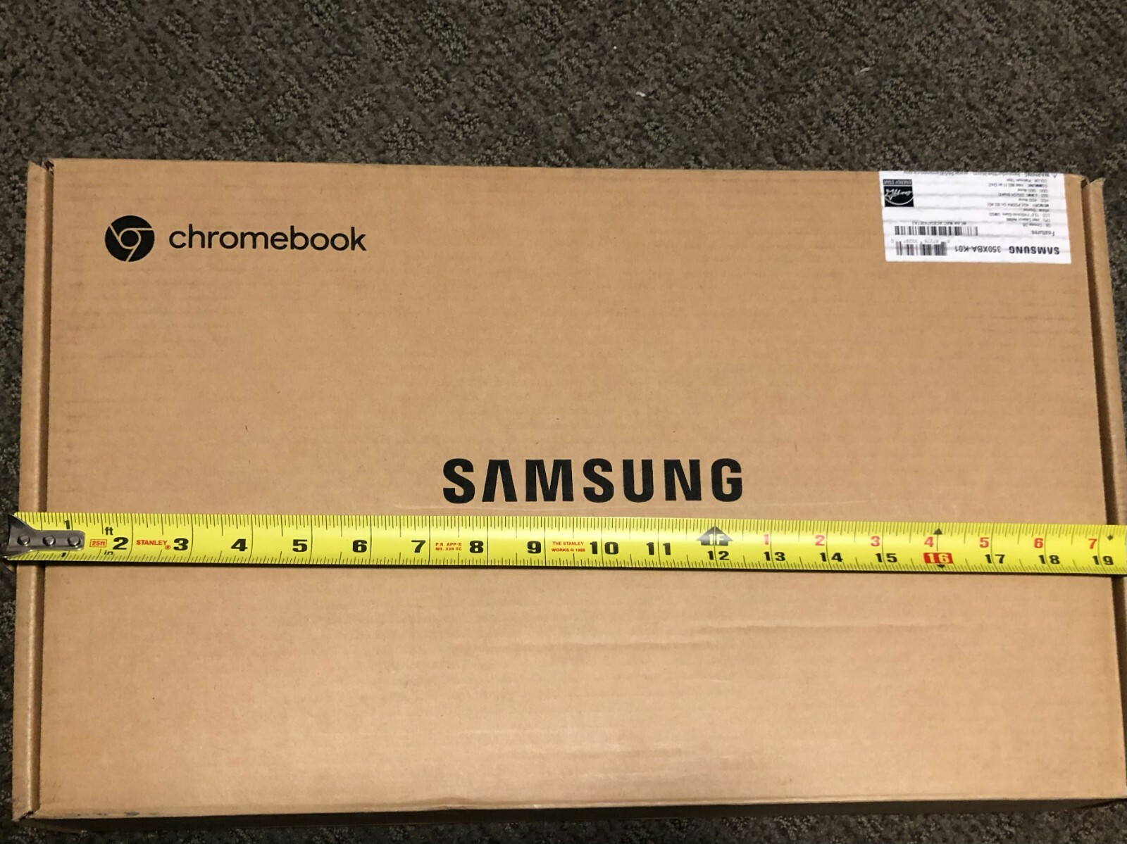 Samsung Chromebook 15.6″ (32GB eMMC, Intel Celeron, 1.1GHz, 4GB RAM) – Platinum
