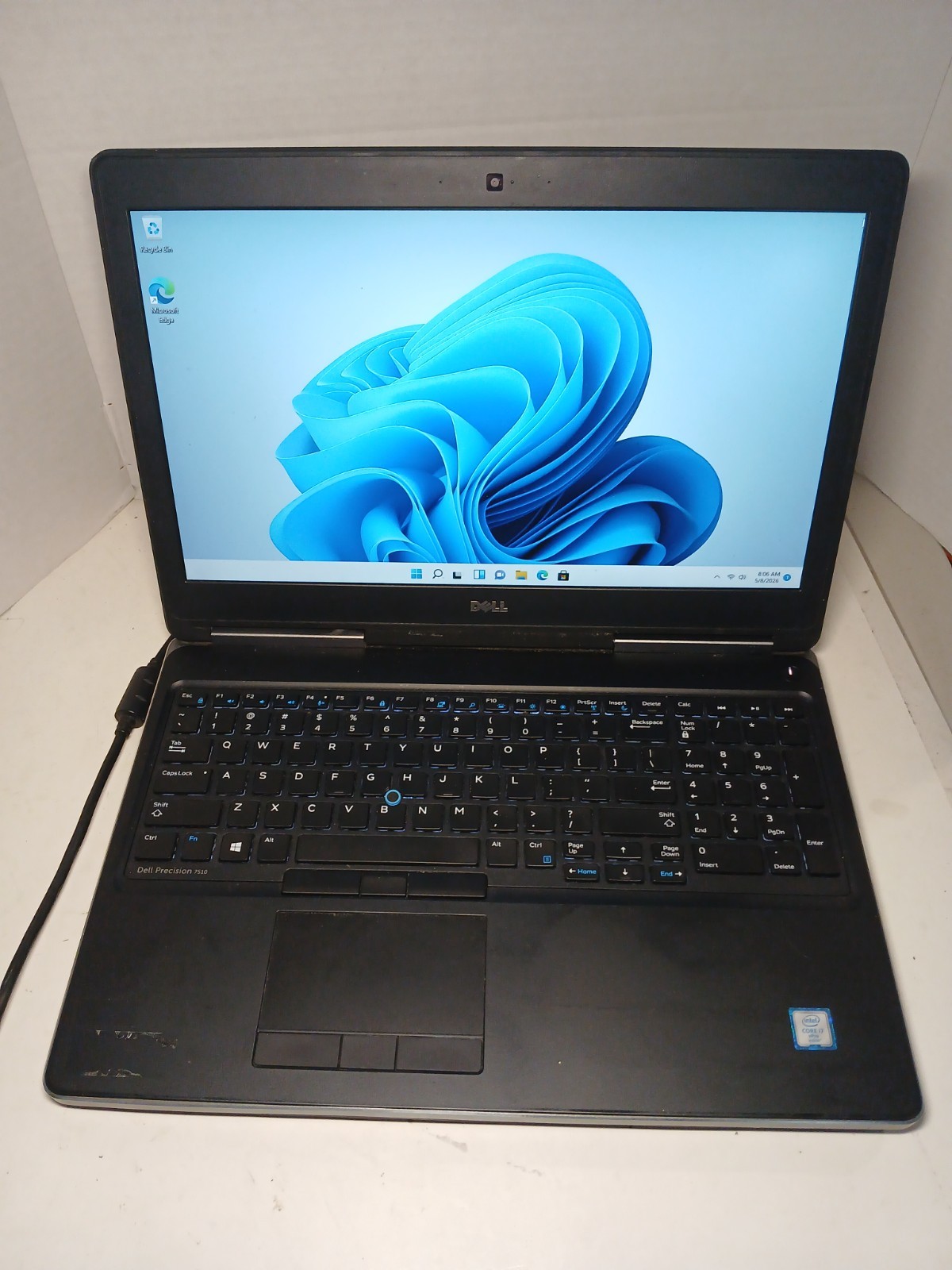 Dell Precision 7510 15.6″ Laptop i7-6820HQ 8GB 256GB SSD Win11 M1000M! #97