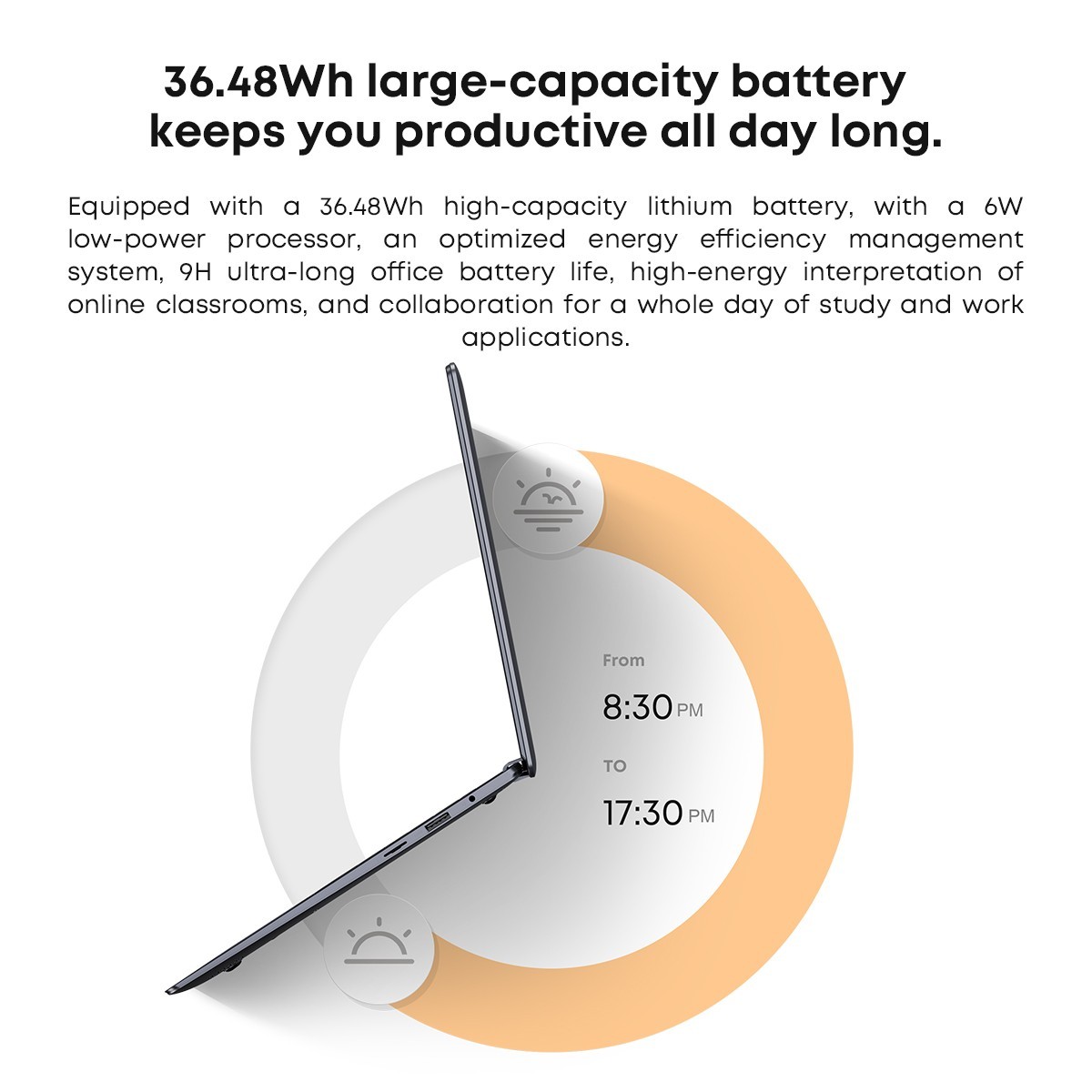 CHUWI HeroBook Air 11.6 inch Intel Celeron N4020 Windows Laptop 4G RAM 128G SSD