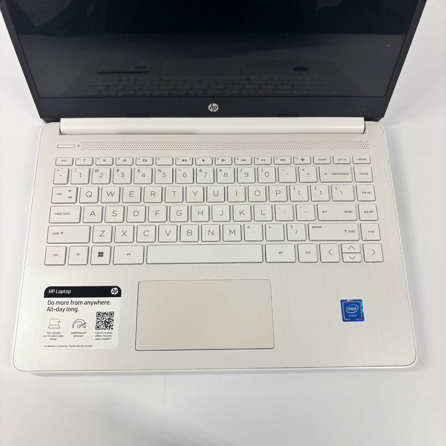 HP Laptop 14-DQ0052DX 14″ Celeron N4120 1.1GHz 4GB RAM 60GB SSD