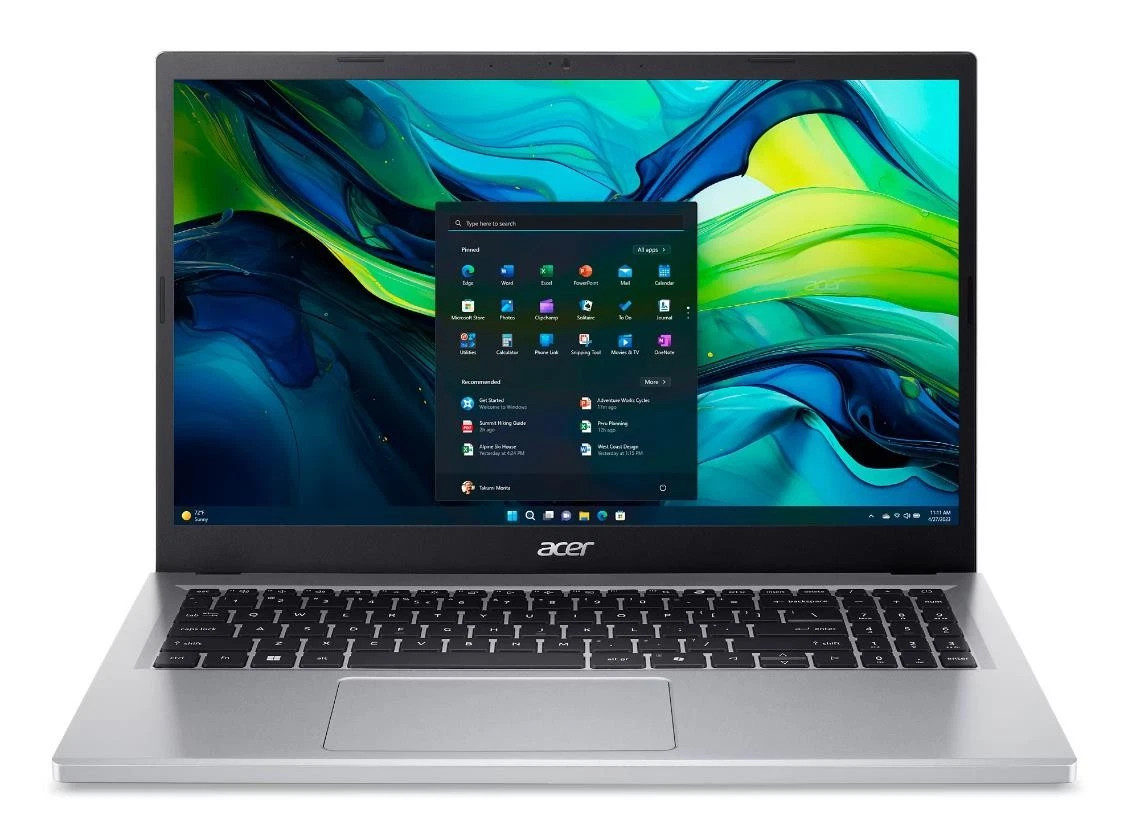 Acer AspireGo15 Laptop 15.6″ 8GB 128GB Inteli3-N305 3.8GHz Certified Refurbished