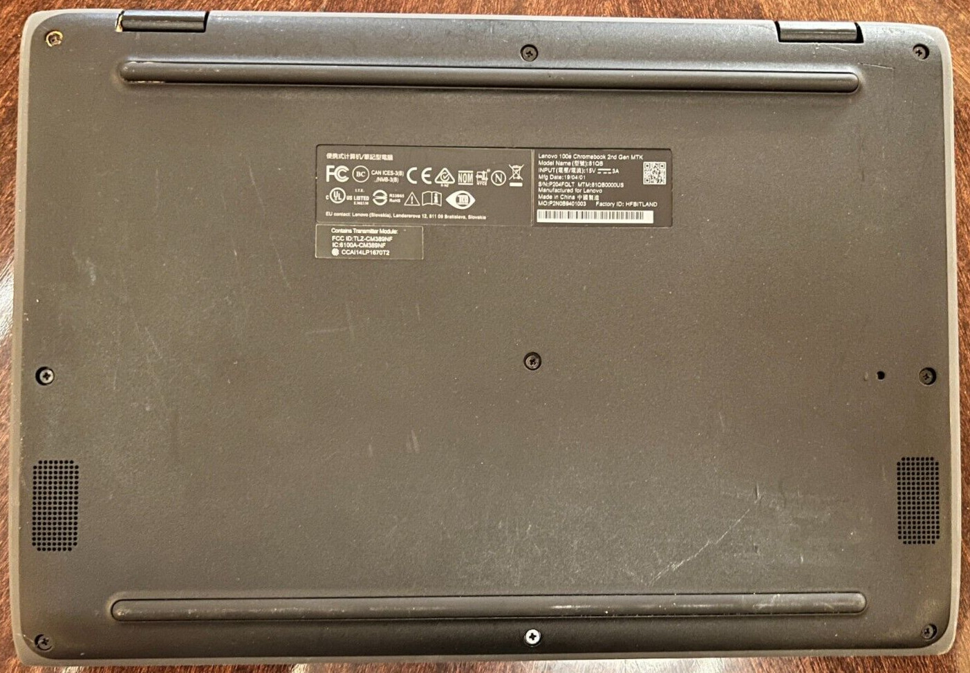 Lenovo 100e Chromebook 2nd Gen MTK 11.6″ (32GB eMMC, MediaTek MT8173C,…