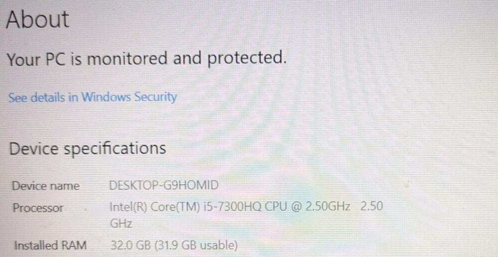 Lenovo Legion Y520 (32 GB Ram, 1TB SSD, AMD Radeon RX560, Intel Core i5-7300HQ)