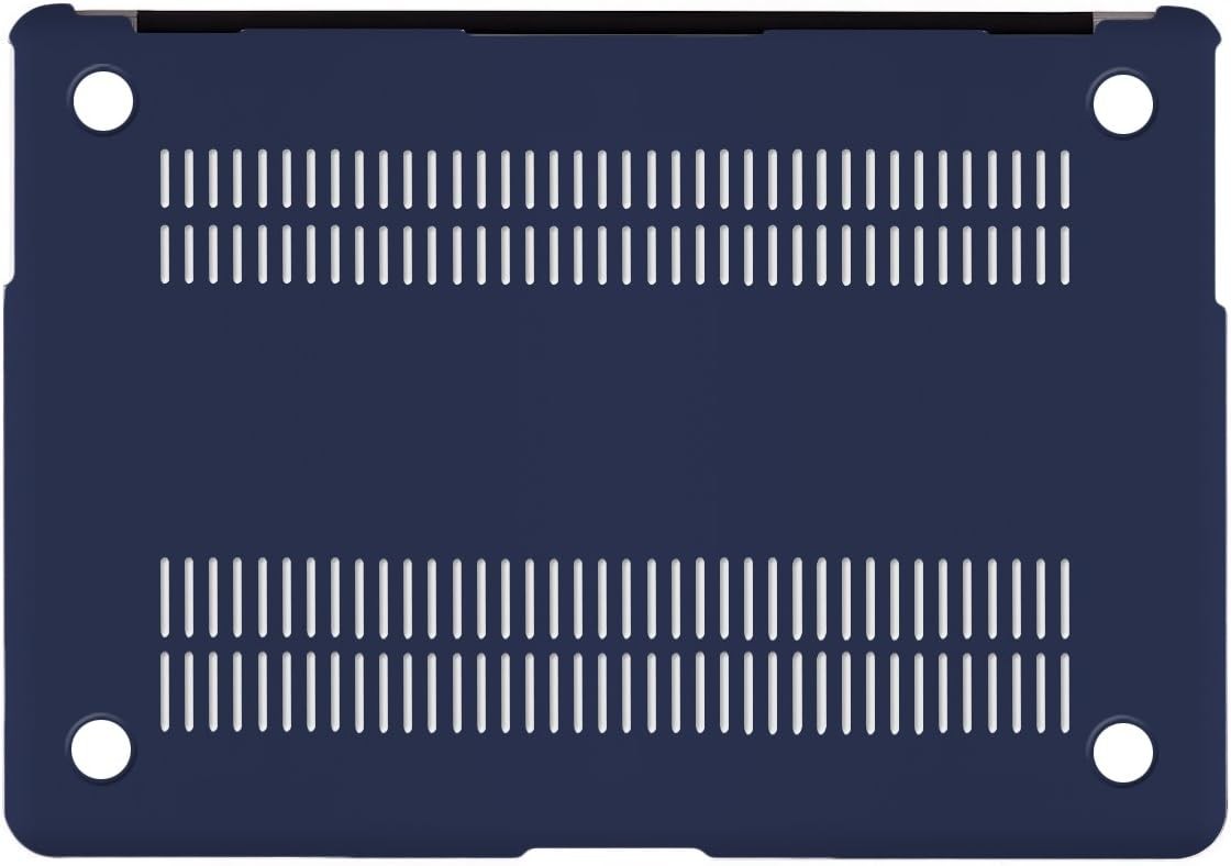 MacBook Air 13 inch Case 2010-2017 Release Model A1369 A1466, Navy Blue Cover