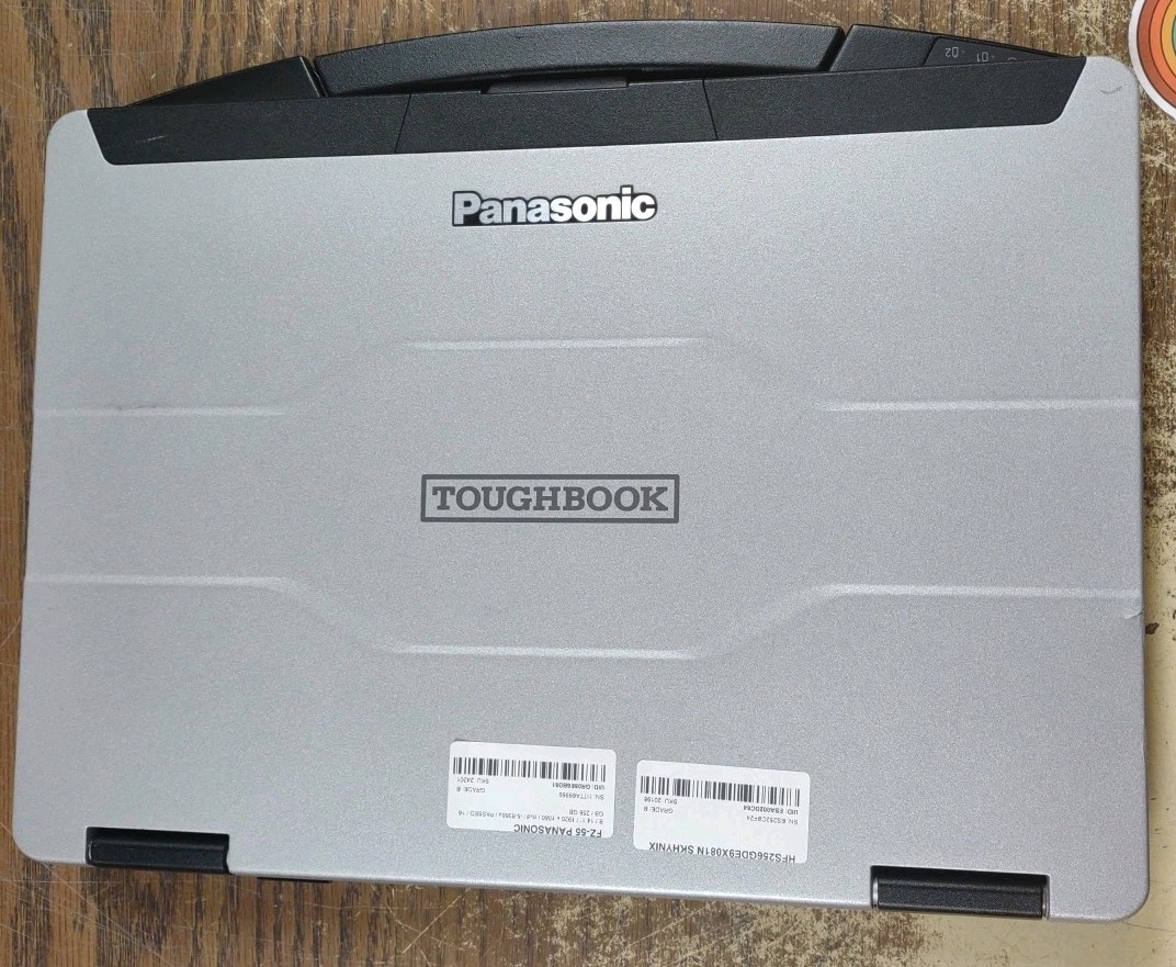 Panasonic Toughbook FZ-55 14″ W/ i5-8365U 16GB, 256GB. NON Touch!