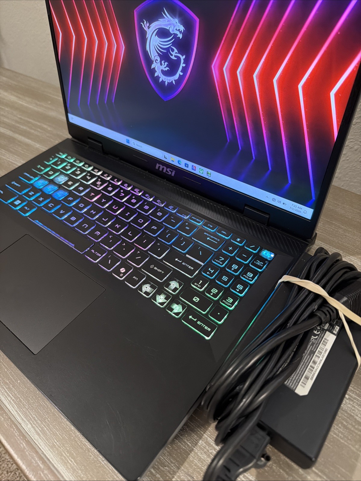 MSI Sword 16 HX 16 165Hz QHD 2.2 GHz i9-13980HX 32GB 1TB SSD RTX 4060 Window 11