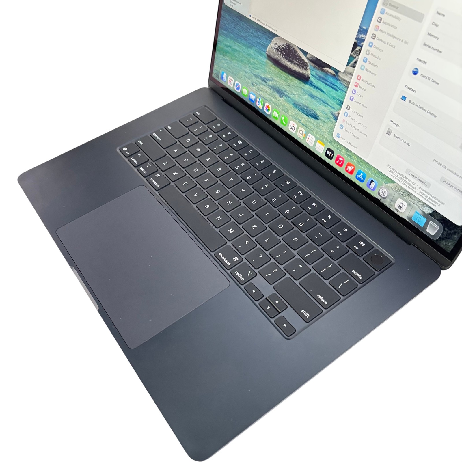 Apple MacBook Air 2025 MW1L3LL/A M4 4.4GHz 16GB RAM 256GB SSD 15.3” – Midnight