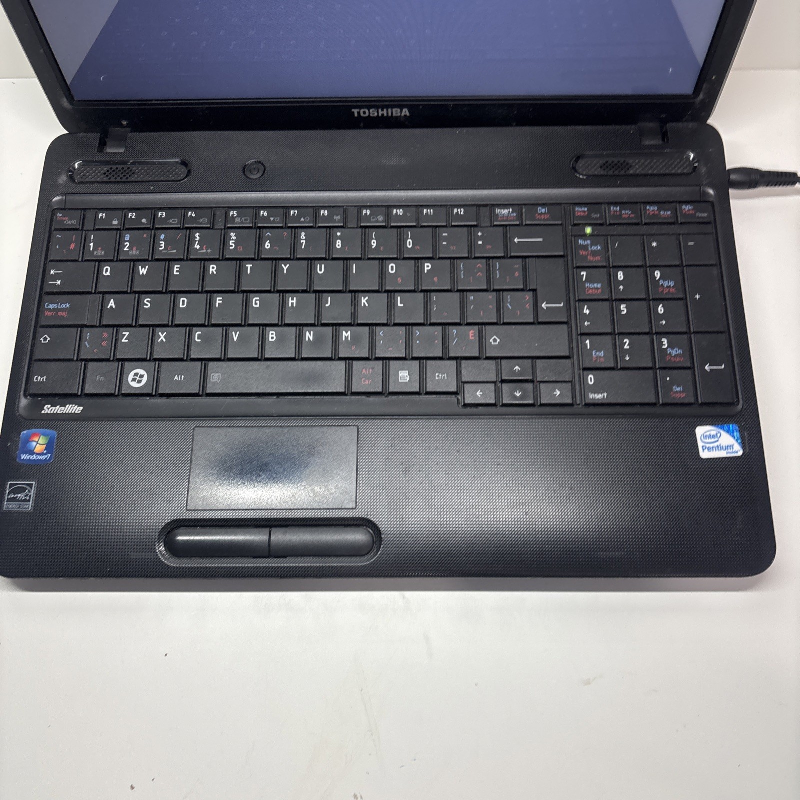 Toshiba Satellite C650-00F 15.6″ Pentium B940 4GB Ram PARTS/REPAIR