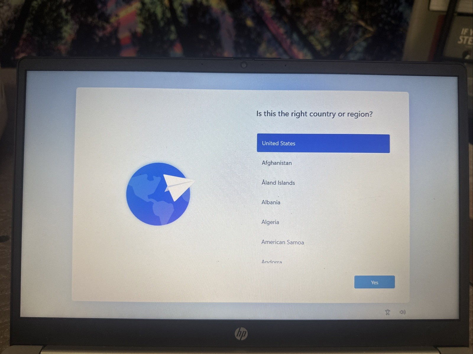 Slightly Used Silver HP Laptop Ryzen 700 Series Graphics 8 GB