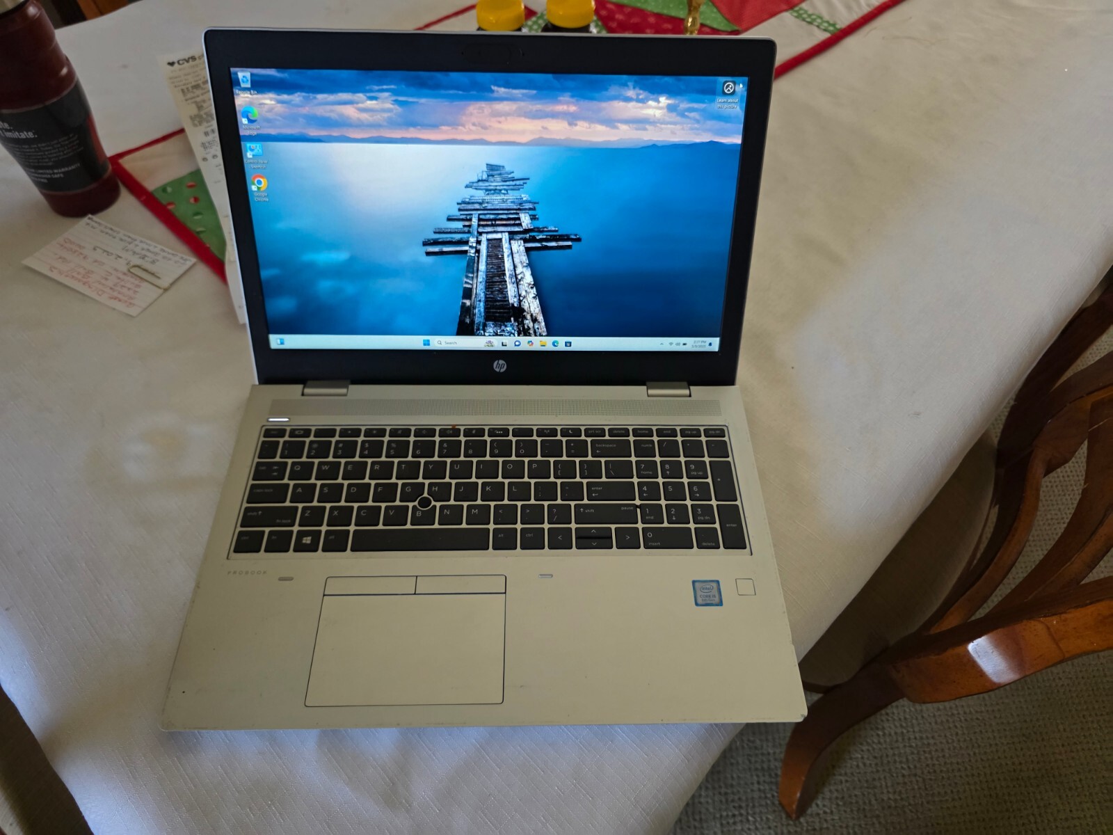 HP ProBook 650 G5 Intel Core i5-8265U 1.60GHz 8GB RAM 256GB SSD