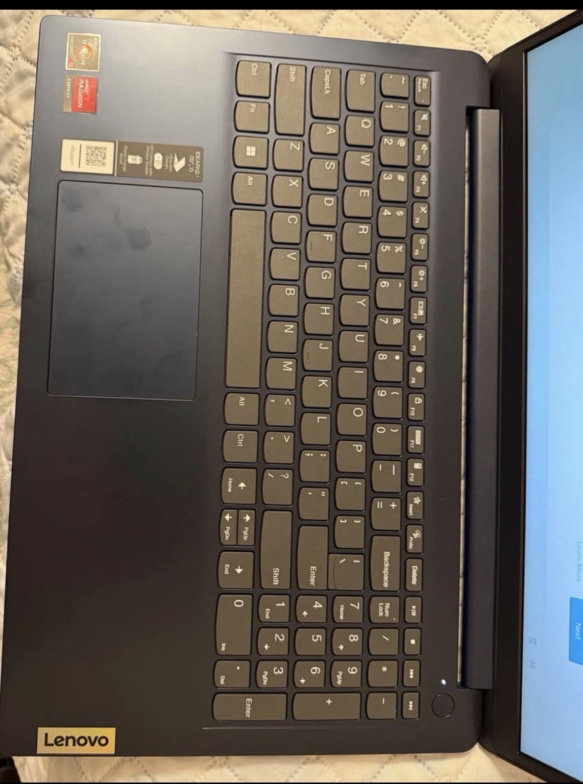 Lenovo AMD Ryzen Windows 11 Laptop Black Integrated Graphics