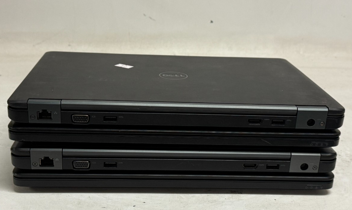 Dell Latitude E5450 14″ (i5/i7 5th Gen – Mixed RAM – NO OS/HDD) – Lot of 4