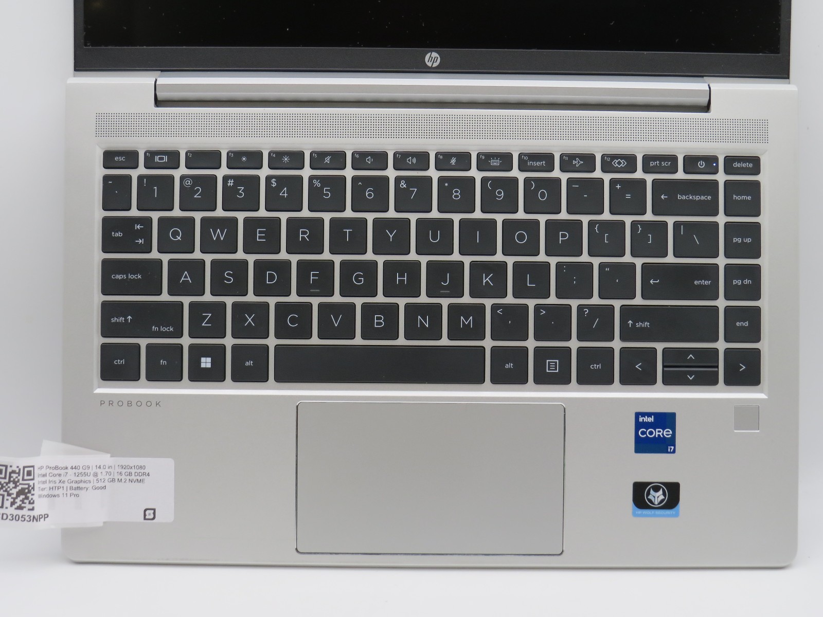HP ProBook 440 G9 i7-1255U @ 1.7GHz 16GB DDR4 512GB SSD 14″ Win 11 Pro