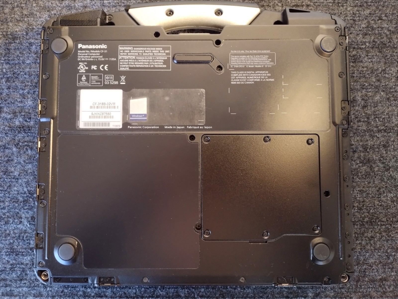 TOUGHBOOK CF-31 MK6: Radio Programmer Laptop w/ HAM Digital+Logging w/ SDR + GPS