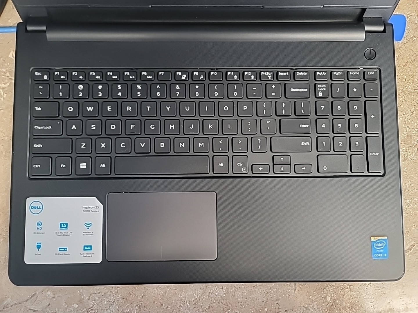 Dell Inspiron 15 3558, Core i3-5015U, 6gb RAM, 15.6″, No HDD, Working, As Is