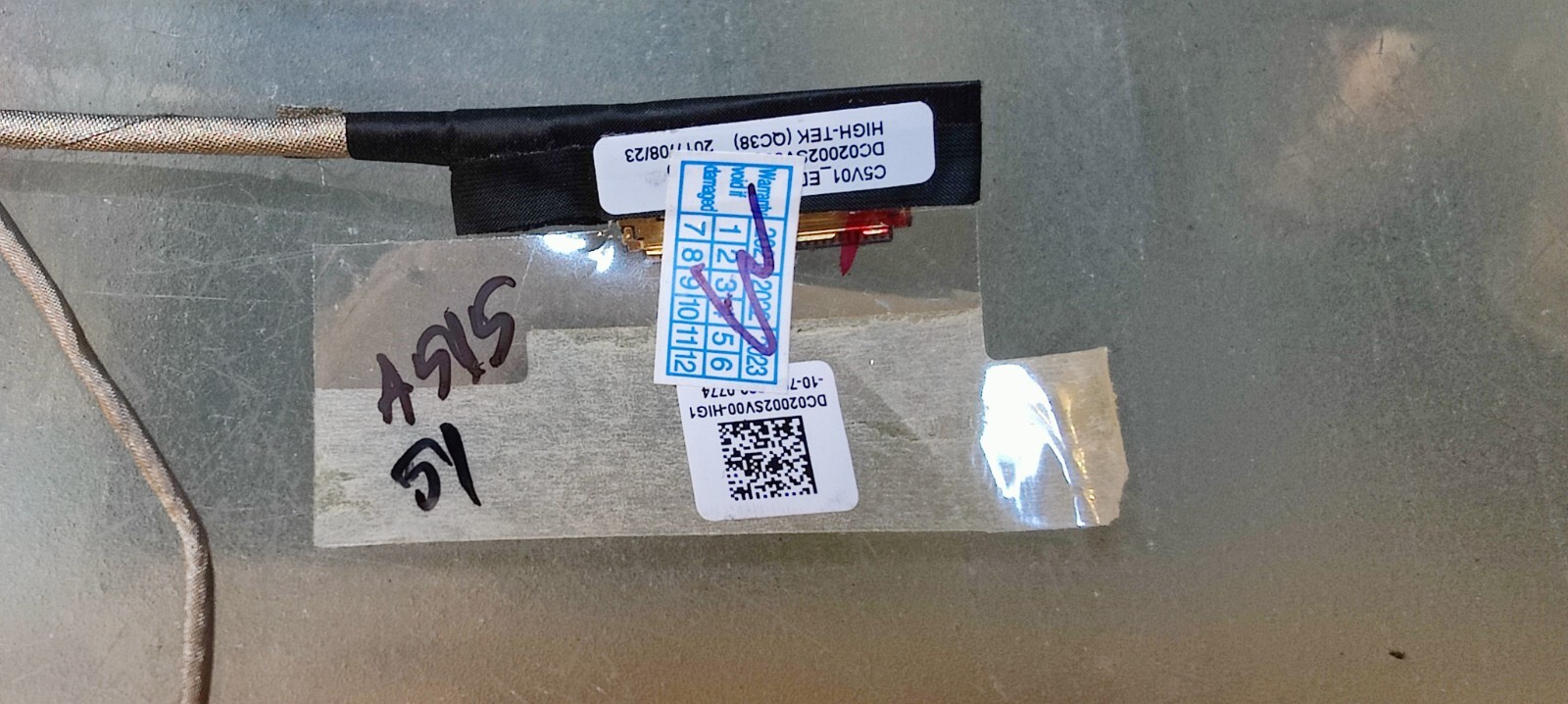 ACER A515-51 A515-41 A715-71 A717-71 FLAT VIDEO CABLE LVDS EDP DC02002SV00 #