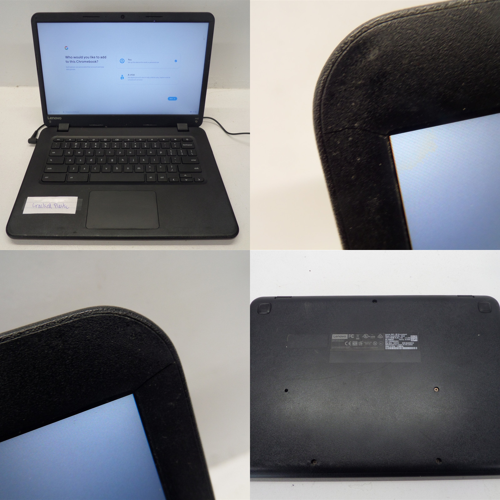 Lot Of 11 Lenovo N42-20 80US 14″ 80US0002US Chromebook 32GB SSD READ DESC