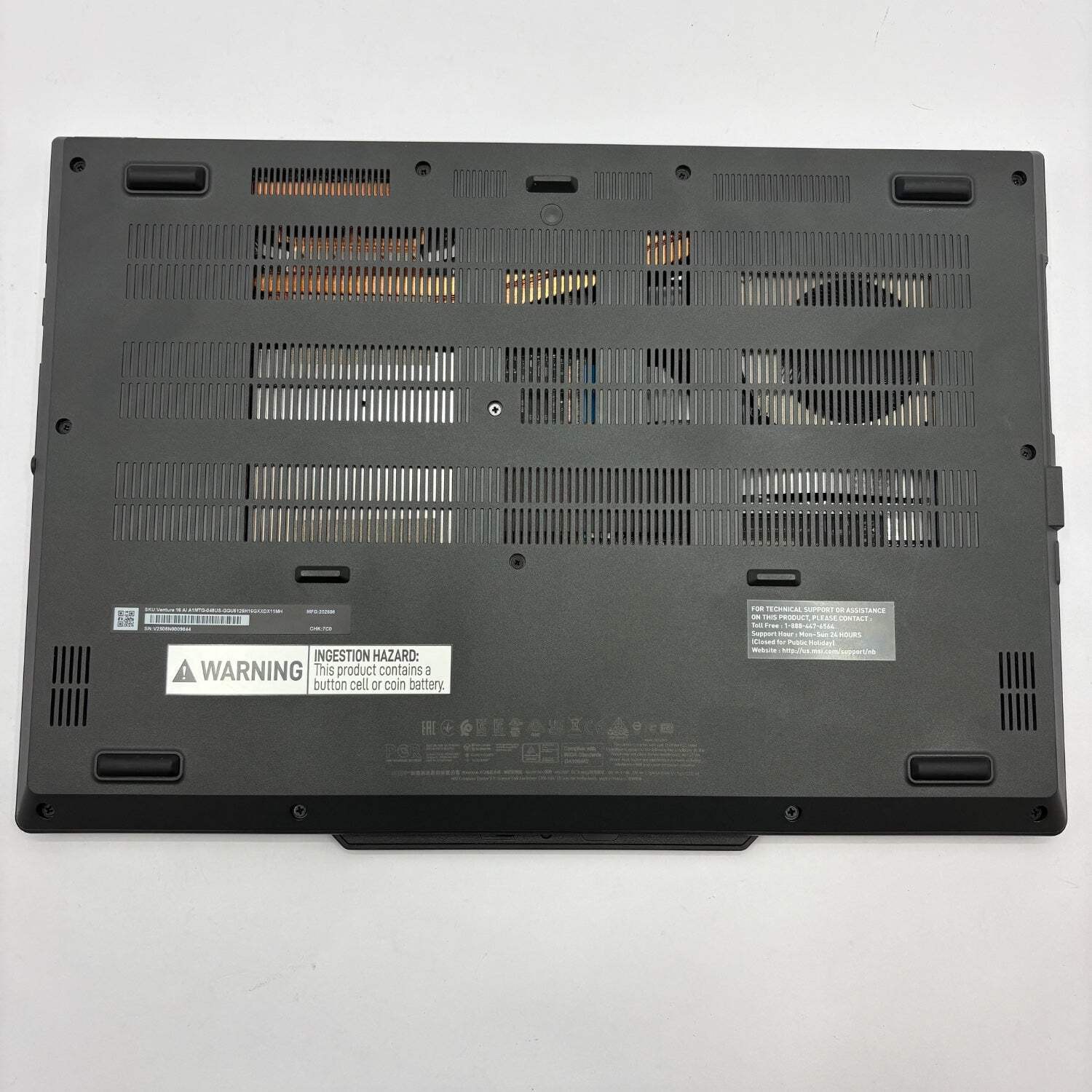 MSI Venture 16 AI A1MTG 16″ Core Ultra 5 125H 3.6GHz 16GB RAM 512GB SSD