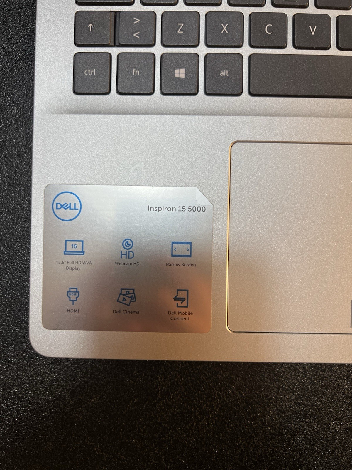 Dell Inspiron 5593 i7-1065G7 16GB RAM 512GB SSD NVIDIA MX230 15.6” FHD -Mint